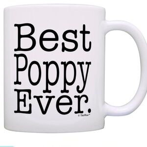 BEST POPPY EVER NEW CERAMIC 11 OZ MUG never used! A perfect gift!